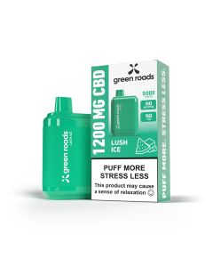 Green Roads CBD Puff - Lush Ice - 1200mg