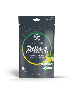 Cannabis Life - Delta-9 Double Strength Gummies - Lemon Lime - (10ct) 100mg