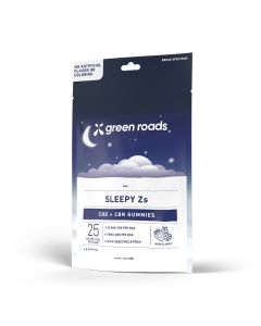 Green Roads - CBD + CBN Sleepy Zs Immune Gummies - Blackberry - (10ct) 250mg